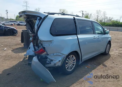 2015 Toyota Sienna Xle Premium 8 Passenger from USA, damaged, VIN 5TDYK3DC3FS609947